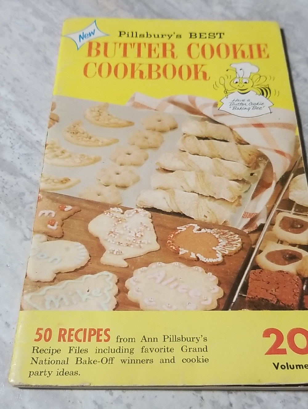 Vintage Pillsbury Butter Cookie Cookbook